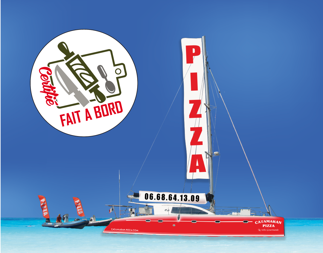 Catapizza – Pizza sur catamaran